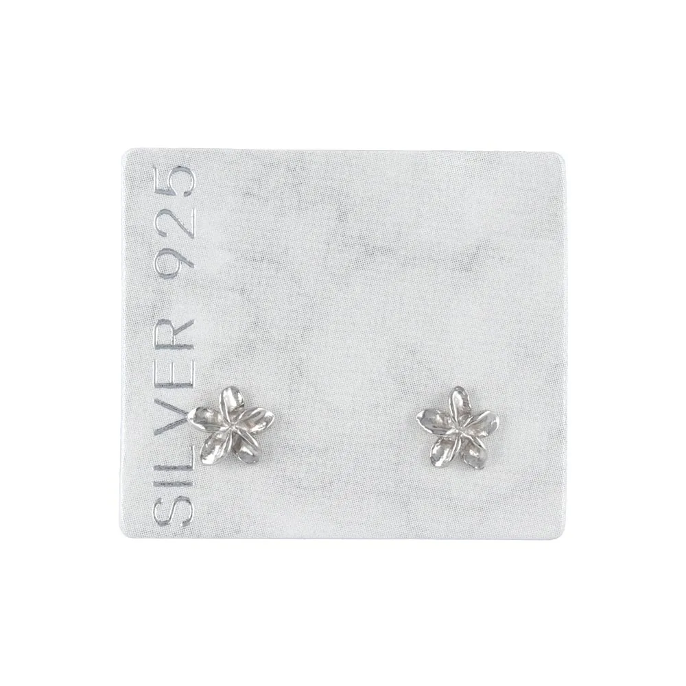 925 Silver Flower Studs