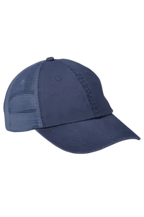 Adams Mens Vibe Adjustable Trucker Hat - Navy Blue