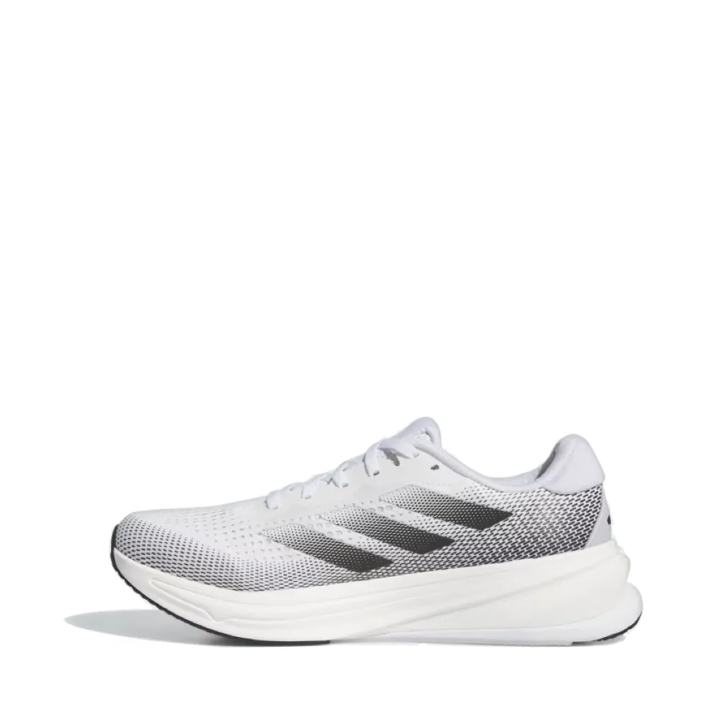 Adidas Men's Supernova Rise Sneaker in Cloud White/Core Black/Zero Metalic