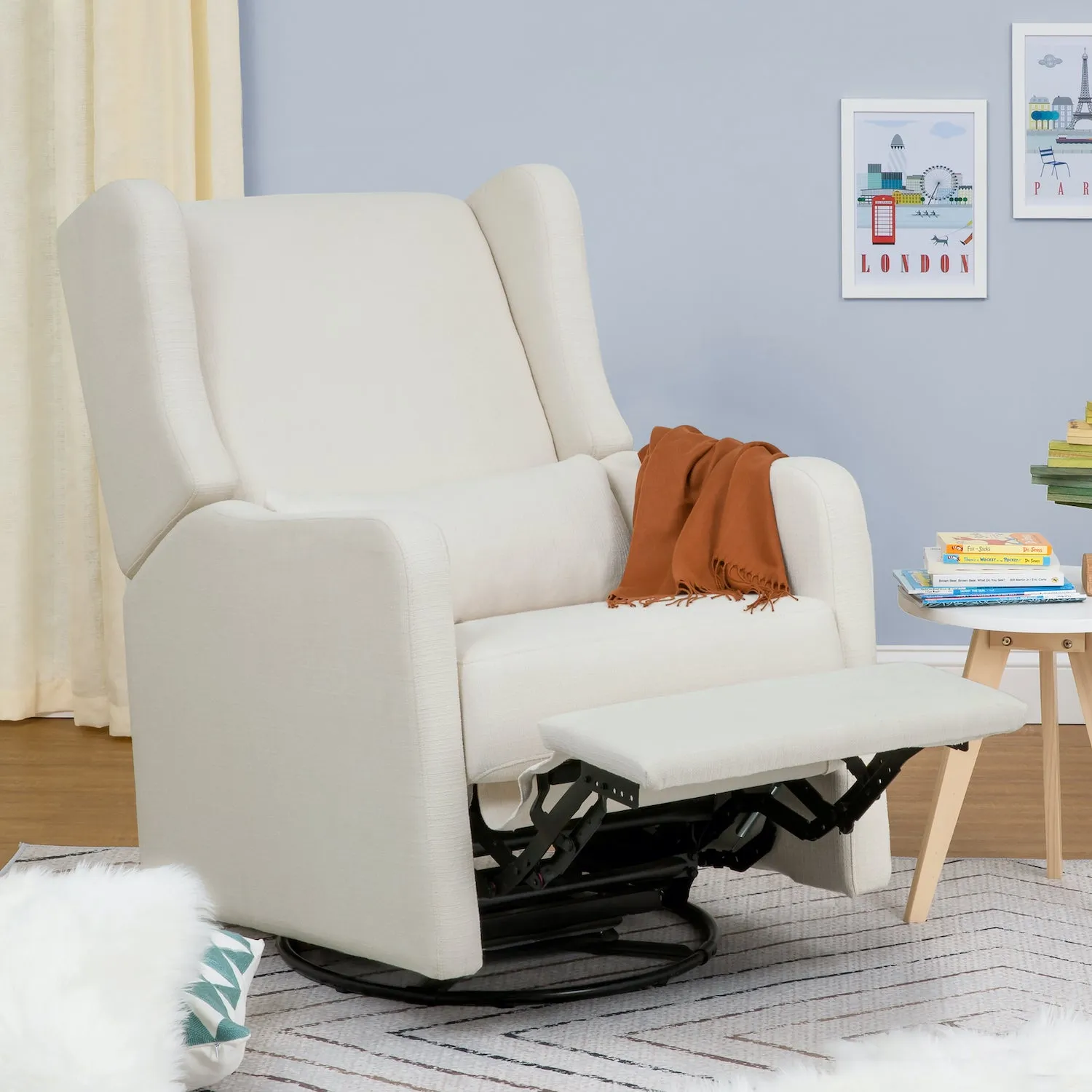 Arlo Recliner and Swivel Glider in Water Repellent & Stain Resistant Fabric