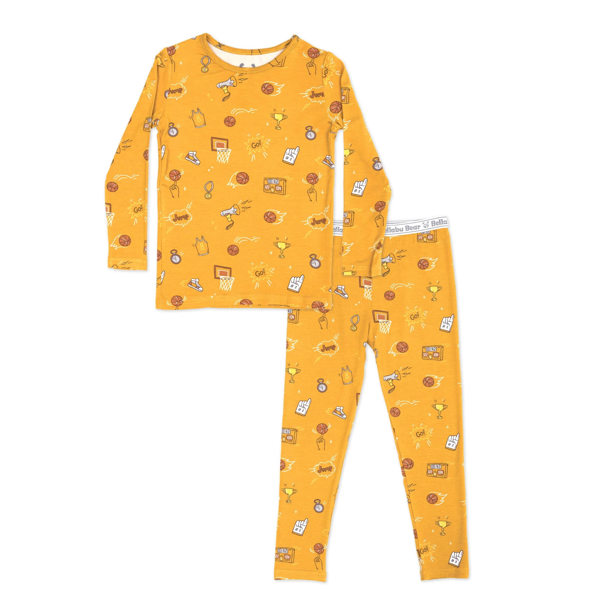 Basketball Bamboo Kids Pajamas