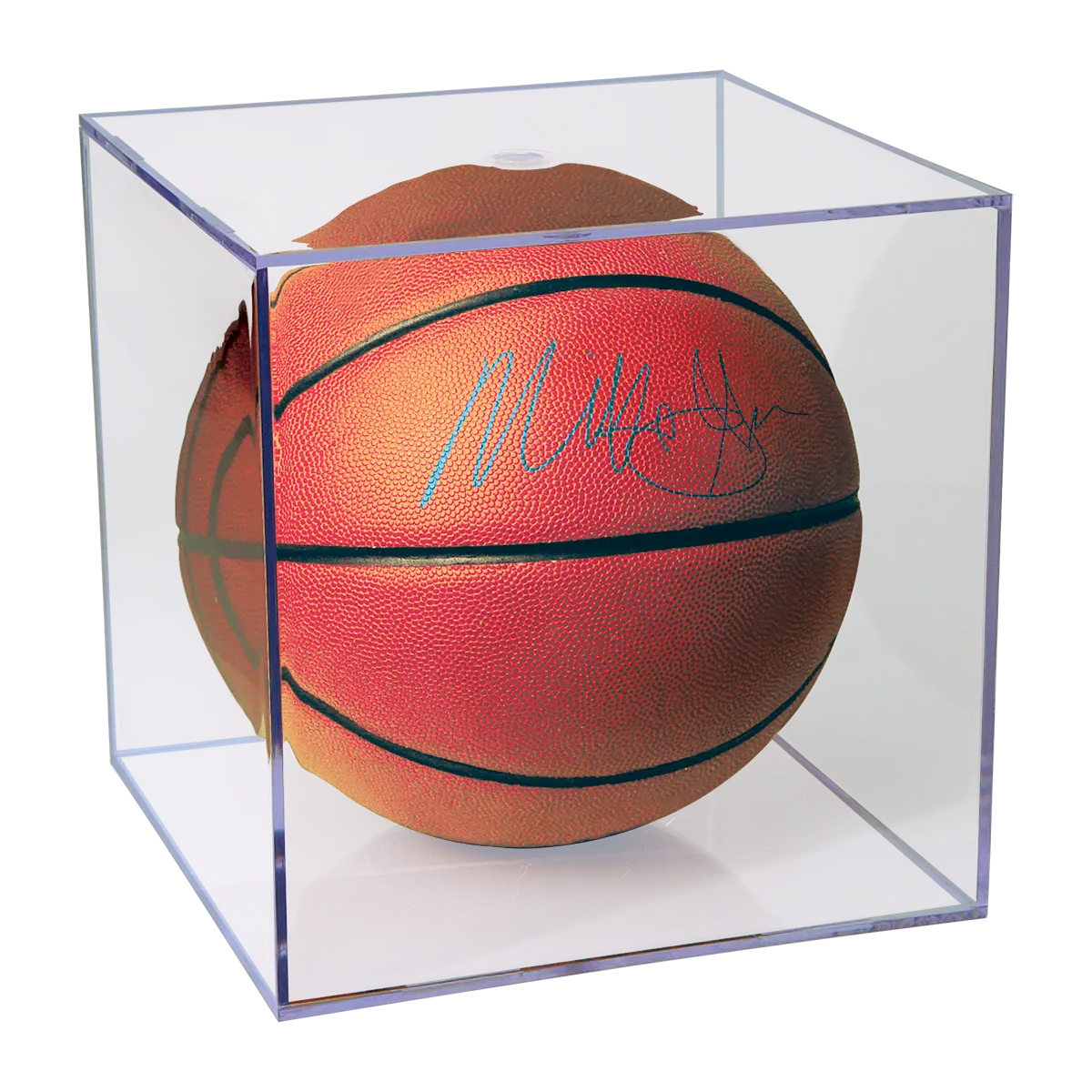 Basketball Clear Square Display Case