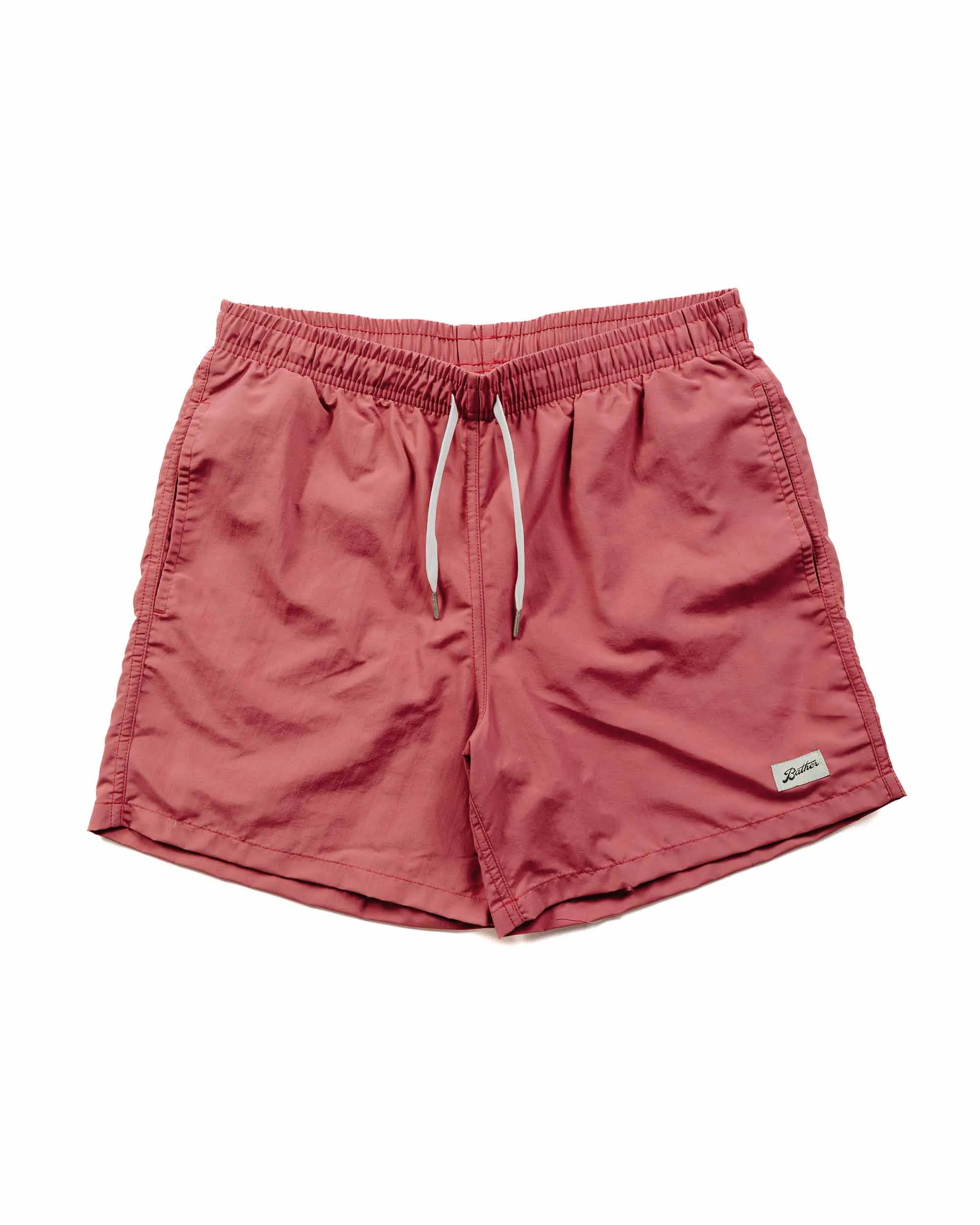 Bather Solid Mauvewood Swim Trunk