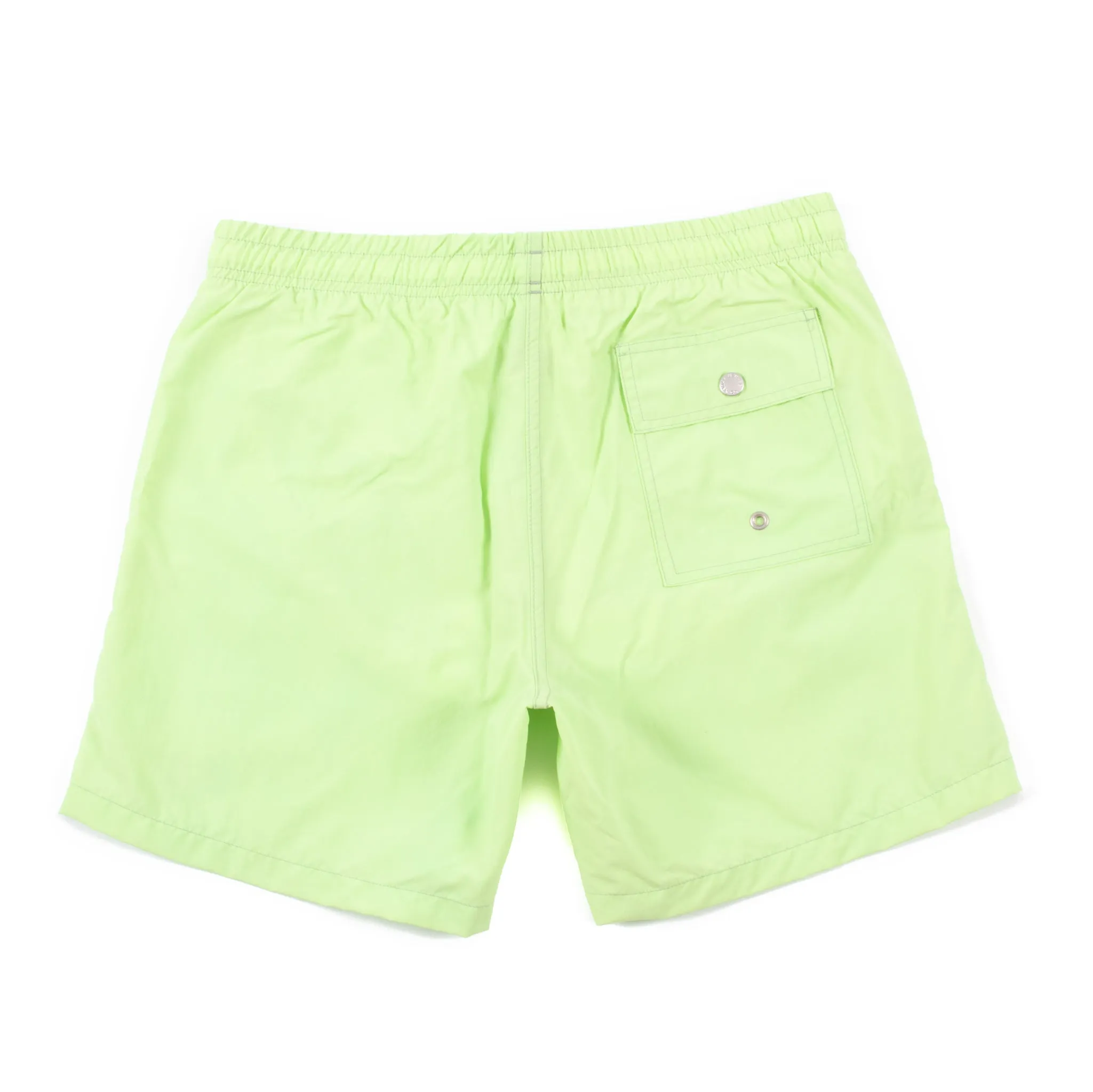 Bather Solid Pistachio Swim Trunk