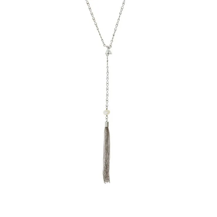 Before The Sunset Lariat- Silver