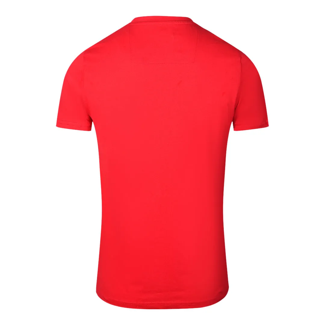 Cavalli Class Bold Logo Red T-Shirt