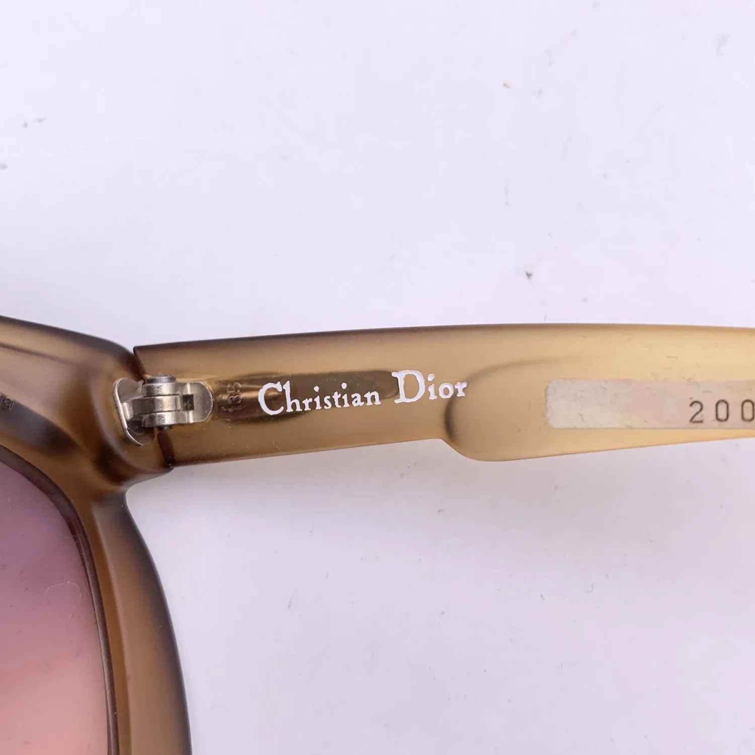 Christian Dior Vintage Sunglasses 2009 368 Light Pink Lens 52/22 135mm