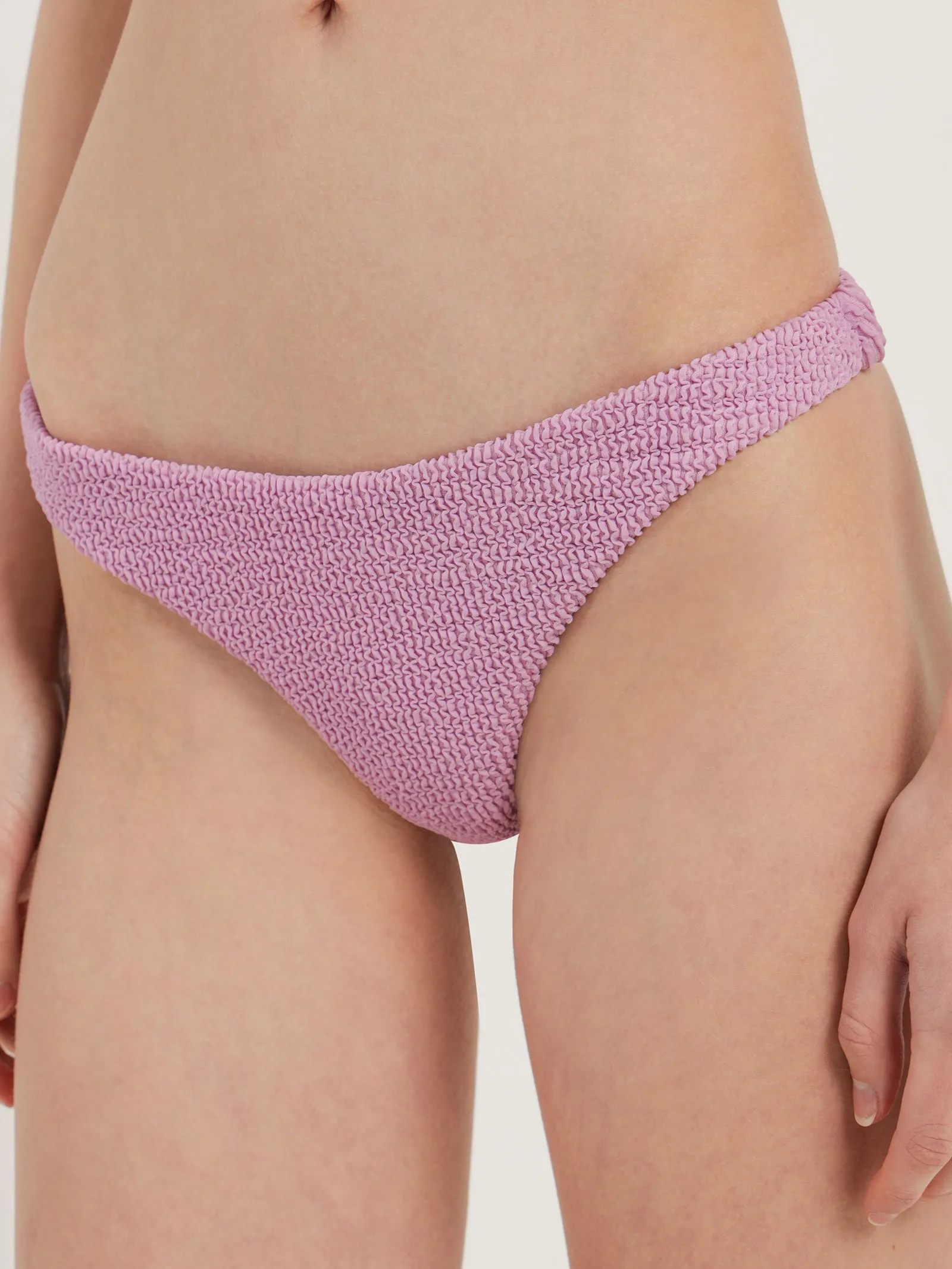 Classic Cheeky Bikini Briefs in Orchid Purple