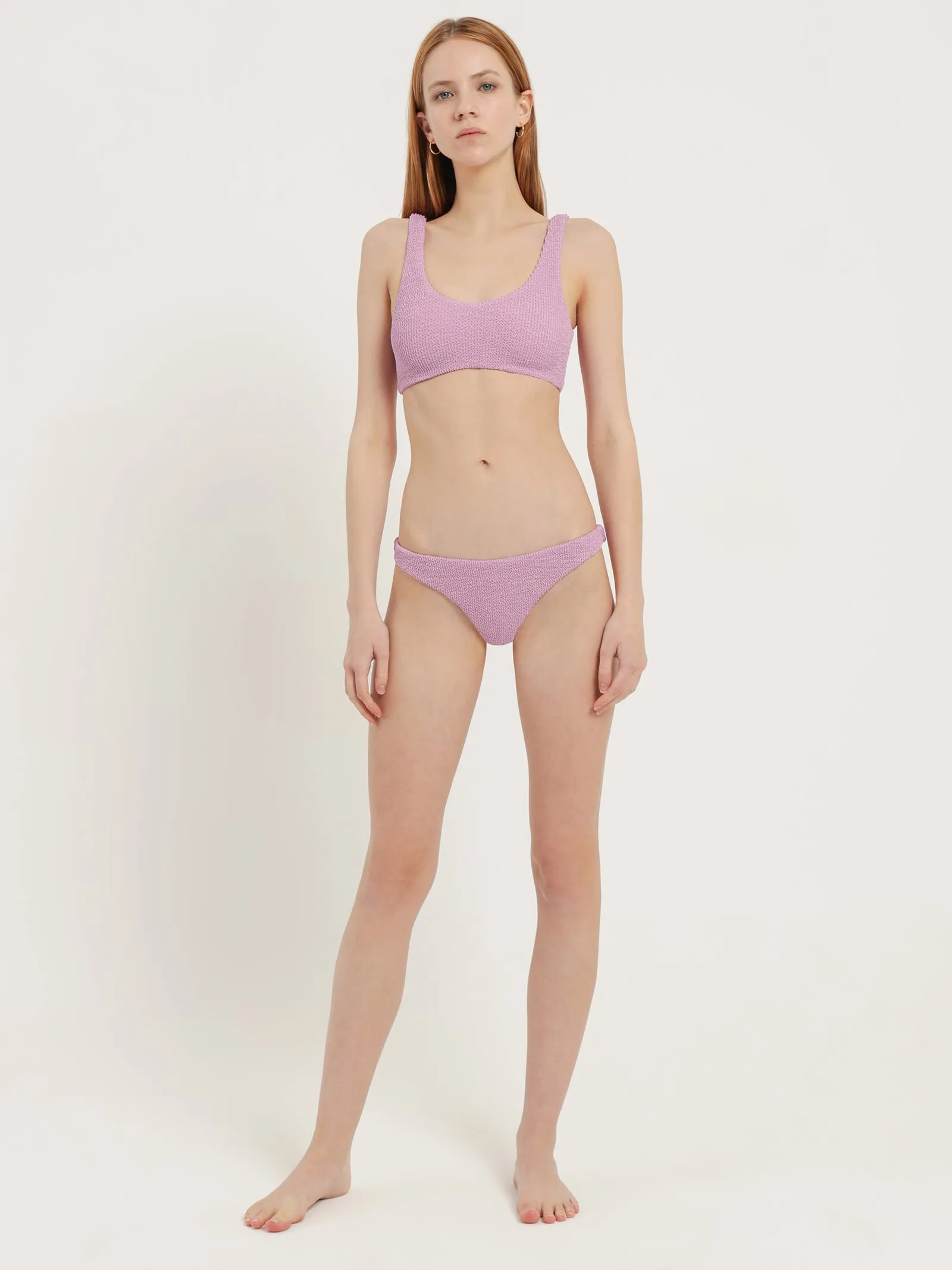 Classic Cheeky Bikini Briefs in Orchid Purple