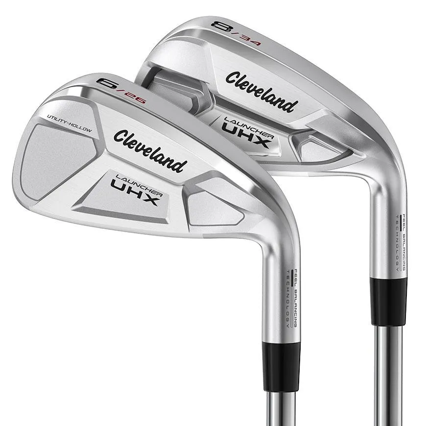 Cleveland Golf Mens Launcher UHX Irons RH 5-PW Graphite Regular