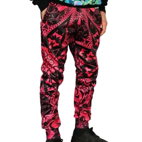 Electro Pink Mandala Unisex Joggers