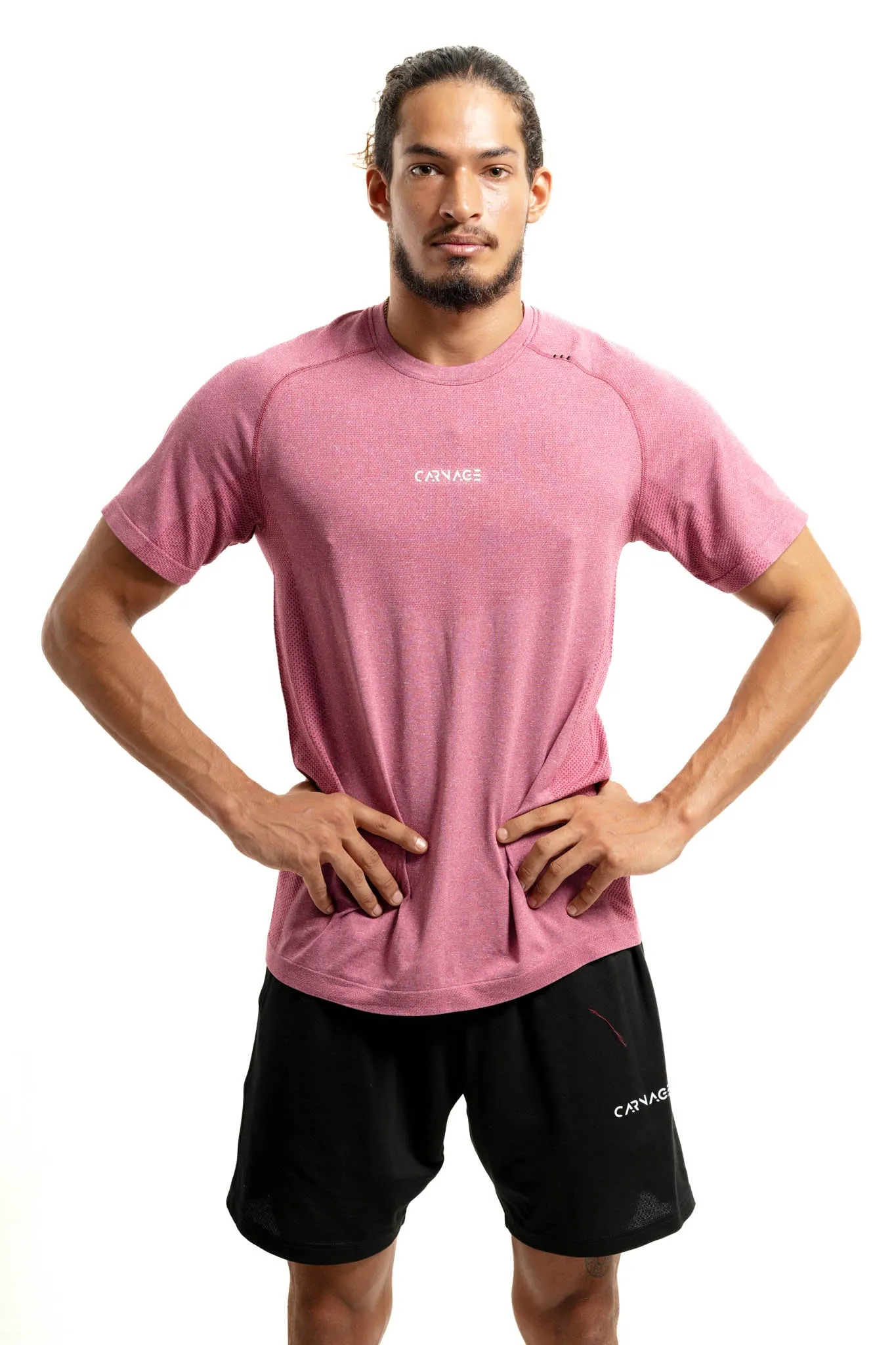 Heather Seamless Performance Tee