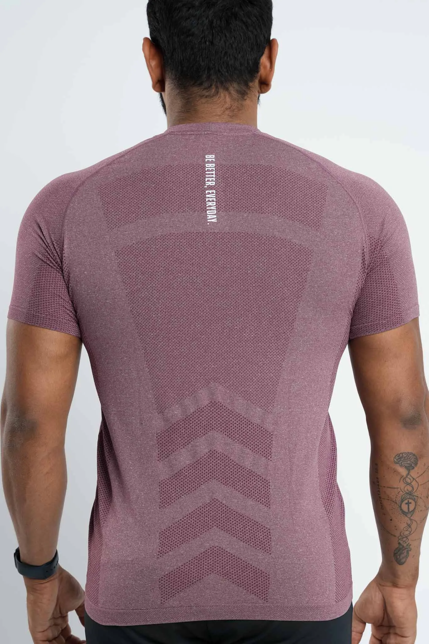 Heather Seamless Performance Tee