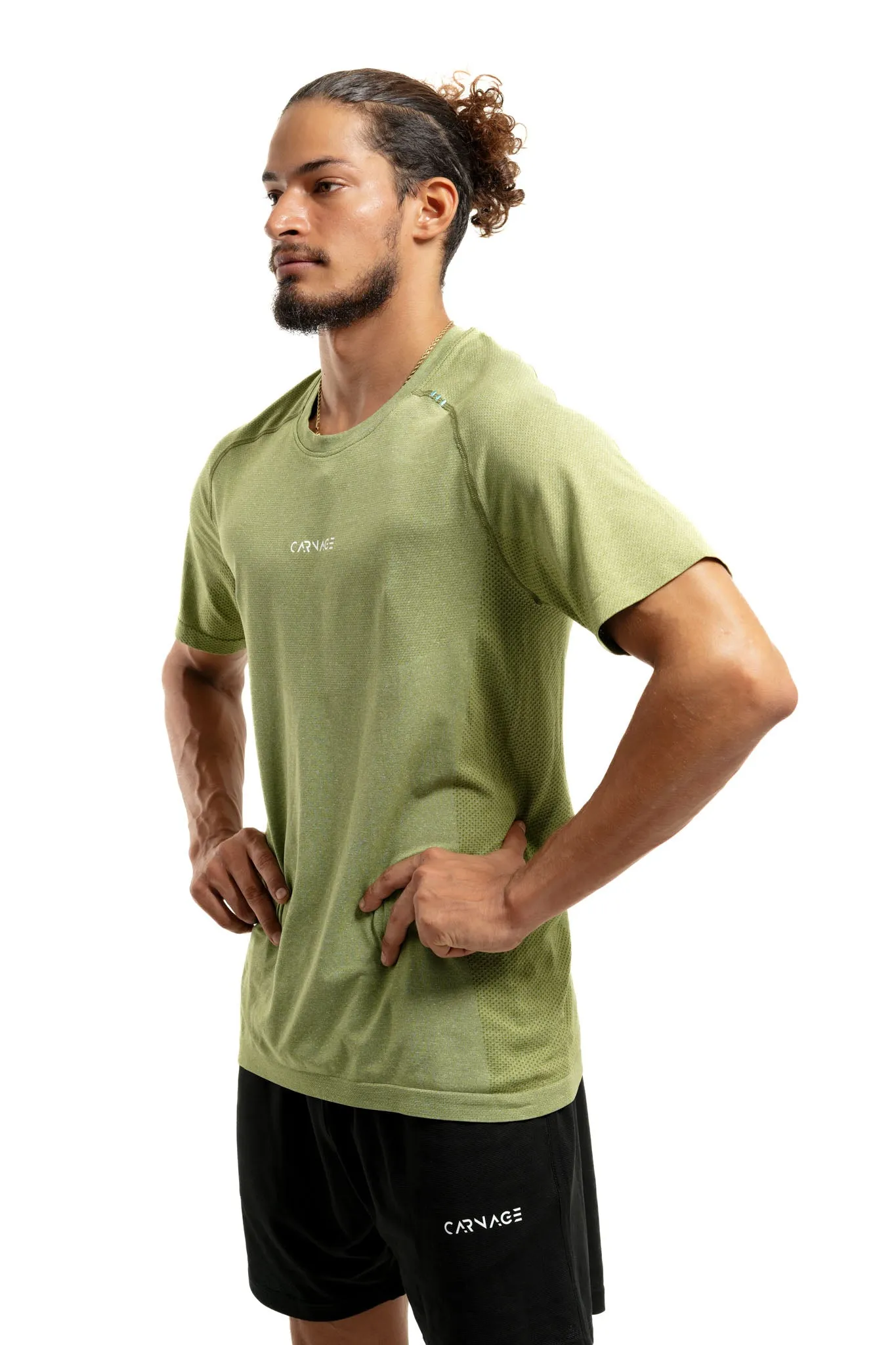 Heather Seamless Performance Tee