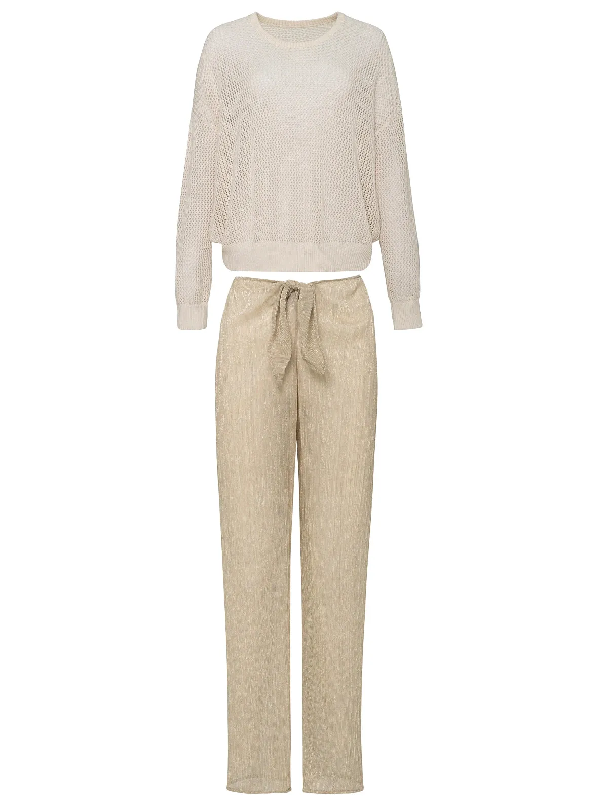 Lola Knit-Waverly Tie Pant