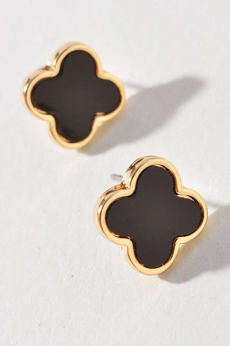 Mereville Flower Stud Earrings