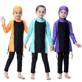 Muslim Child Burkinis Girl Swimwear Swimsuit