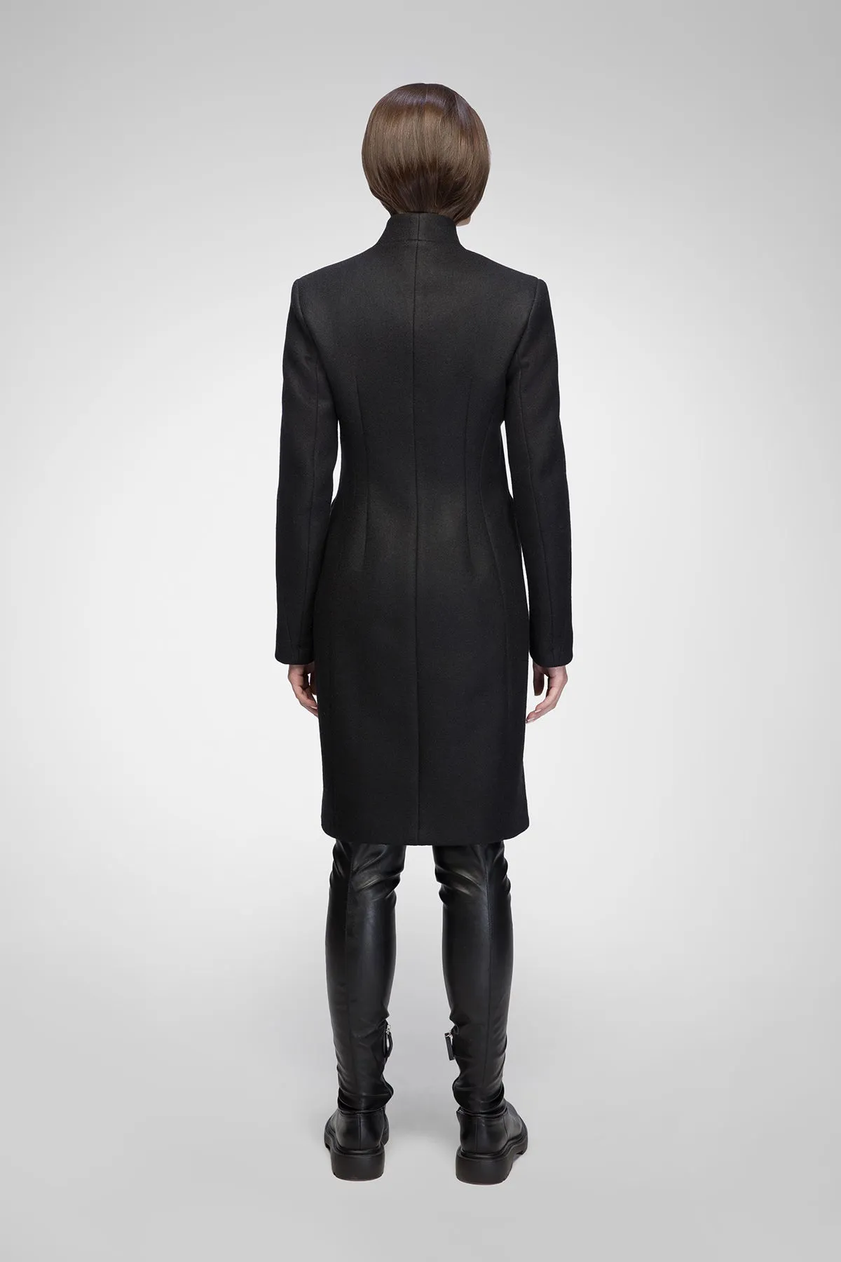 Rosen - Black Wool Coat