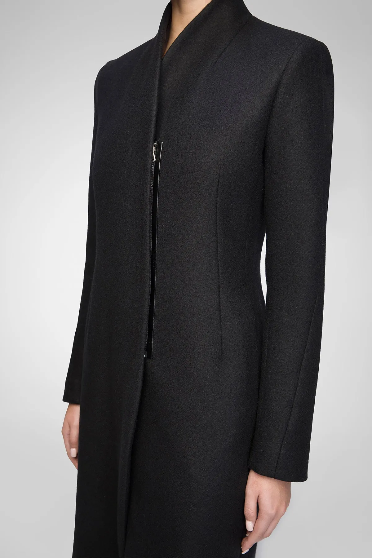 Rosen - Black Wool Coat