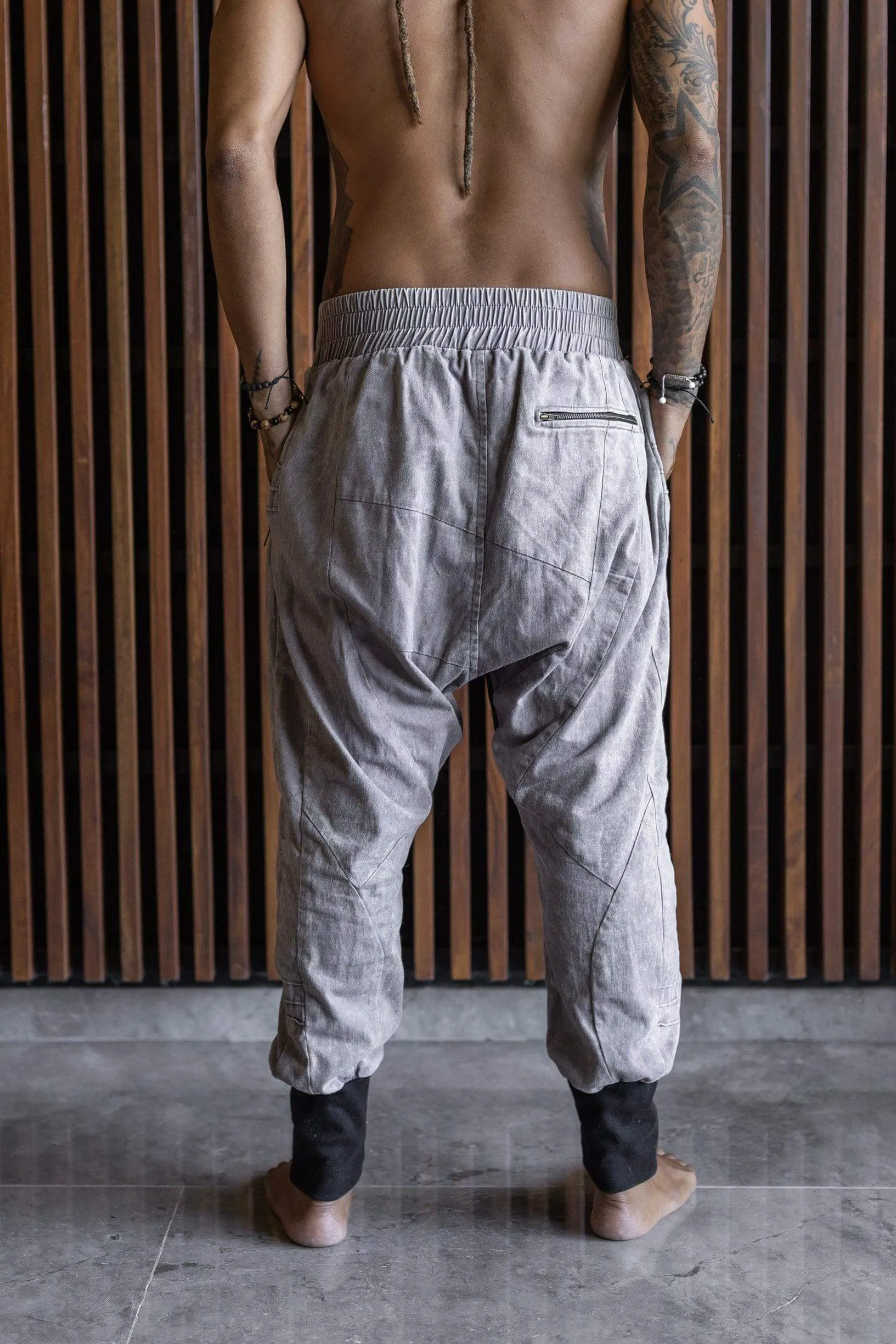 SISU Pants - Drop Crotch Jogger Denim Pants