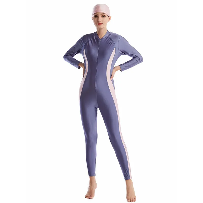 Women One-piece Swimsuit Burkinis Swimwear